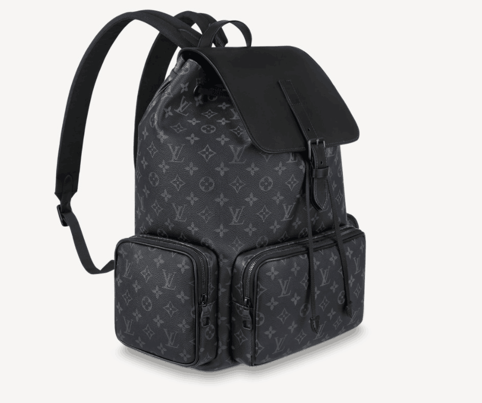 ◆大容量◆ LOUIS VUITTON バックパック バッグ トリオ 黒